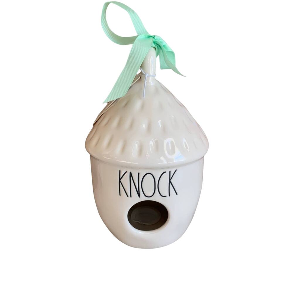 Rae Dunn acorn birdhouse Happy Easter napkin bundle